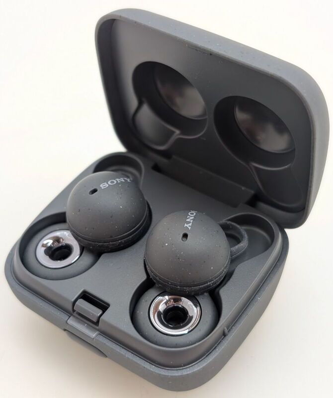 Sony In Ear Headset Ohrstöpsel Kopfhörer Bluetooth LinkBuds BT Grau Universal - 4548736132085