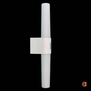B-Ware Wandleuchte Badleuchte nordlux LED Leuchte Helva Double Basic weiß Kunststoff
