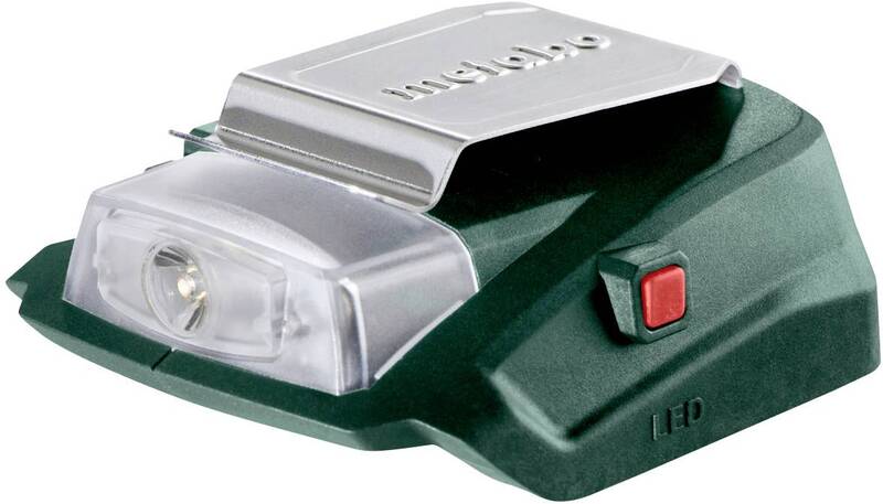 Metabo PA 14.4-18 LED-USB Akku-Adapter mit zwei USB-Anschlüssen schwarz - 4007430273550