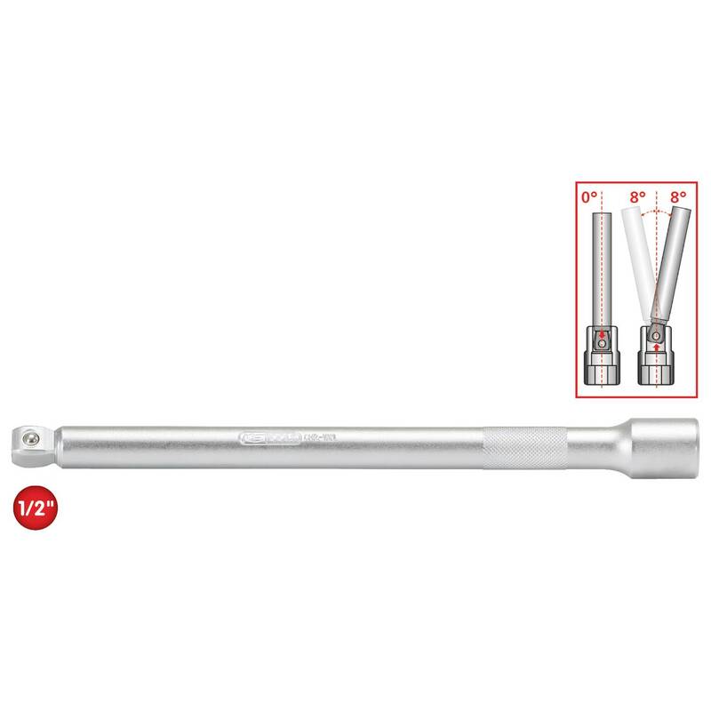 Proxxon Steckschlüssel-Verlängerung Kippverlängerung 1/2 Zoll 75mm Chrom - 4042146172261