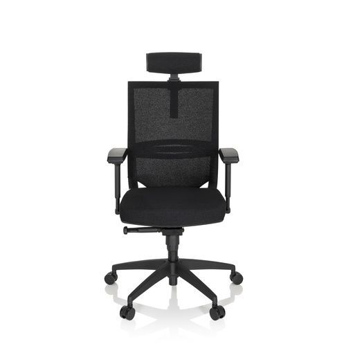 hjh OFFICE PORTO MAX HIGH I - Profi Bürostuhl Schwarz Drehstuhl Arbeitsstuhl828 - 4064323000402