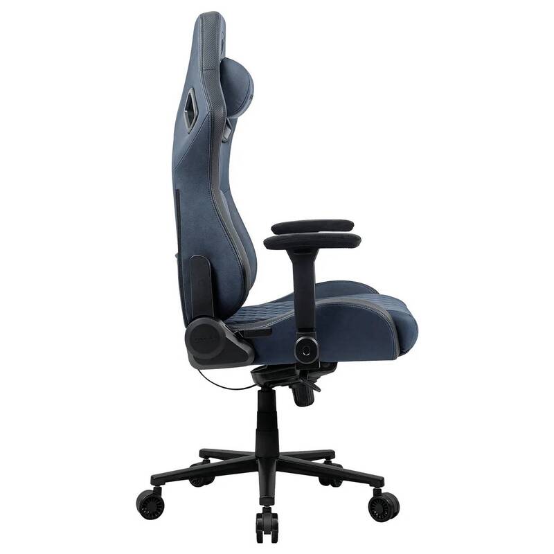 Cougar Gamingstuhl Defensor S Navy gepolstert Stuhl 150kg ergonomisch Navy - 4711649770051
