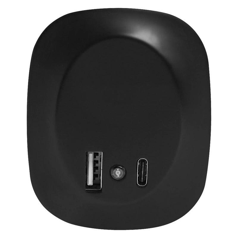 OSRAM Steckdose Nachtlicht LUNETTA EDGE LED Sensor schwarz für Schlafzimmer - 4099854532078