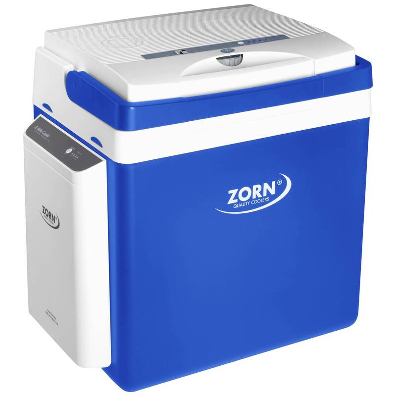 ZORN Akku-Kühlbox Z 26 LNE 25 l 7,8 Ah Thermoelektrisch 12 V 230 V Blau-Weiß - 4251702500657