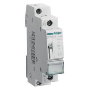 B-Ware Hager EPN513 Stromstoß-Schalter Hutschiene 24V/DC 48V/AC 16A 1 St.