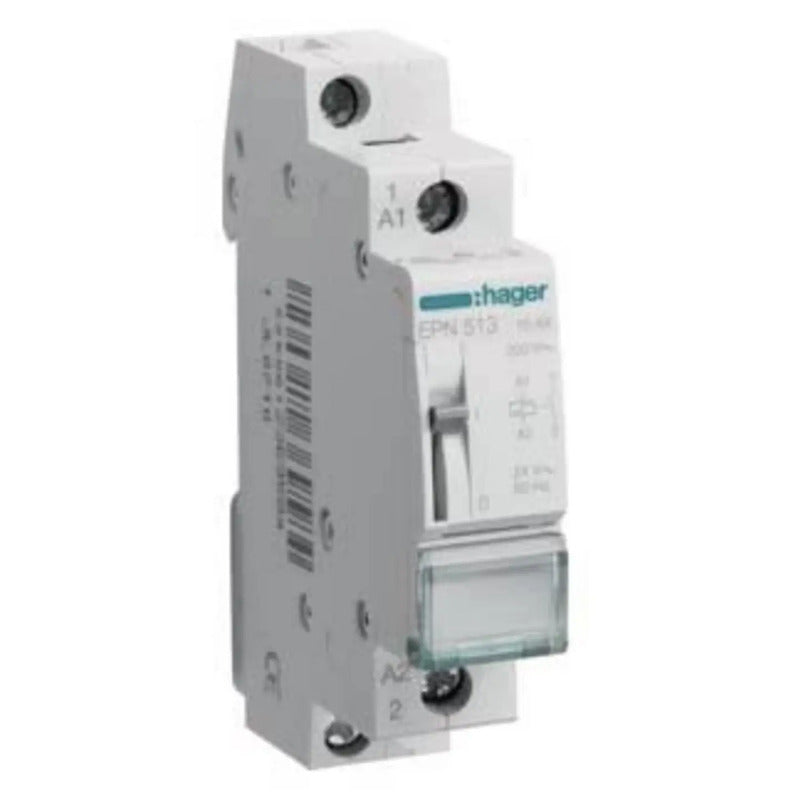 Hager EPN513 Stromstoß-Schalter Hutschiene 24V/DC 48V/AC 16A 1 St. - 3250612369584