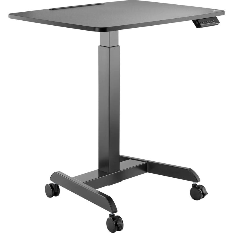 SpeaKa Professional Stehtisch höhenverstellbar 78-128cm schwarz 80x60cm stabil - 4064161199115