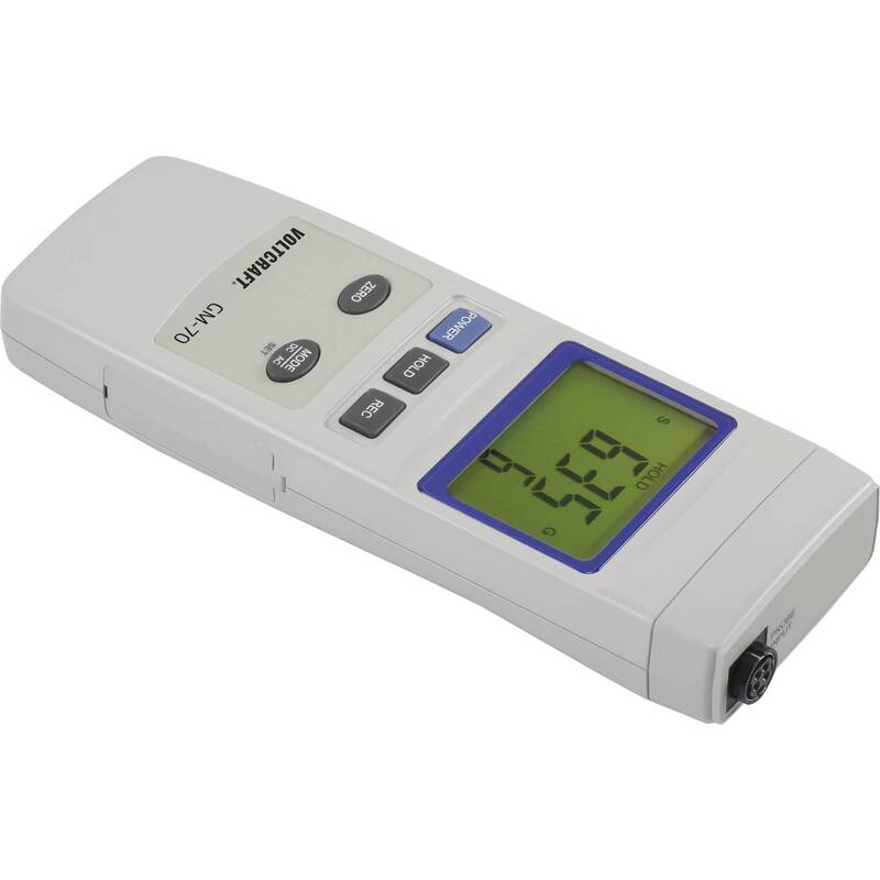 VOLTCRAFT GM-70 Magnetfeld Analysegerät für präzise Messungen 50 Hz-60 Hz - 4053199529377