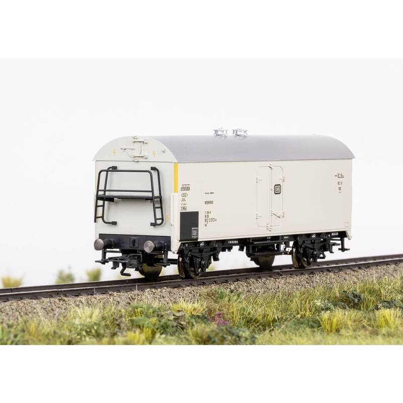 Märklin H0 Kühlwagen Güterwagen Ichqrs 377 DB kieselgrau Modell-Wagen 4 STÜCK - 4001883450322