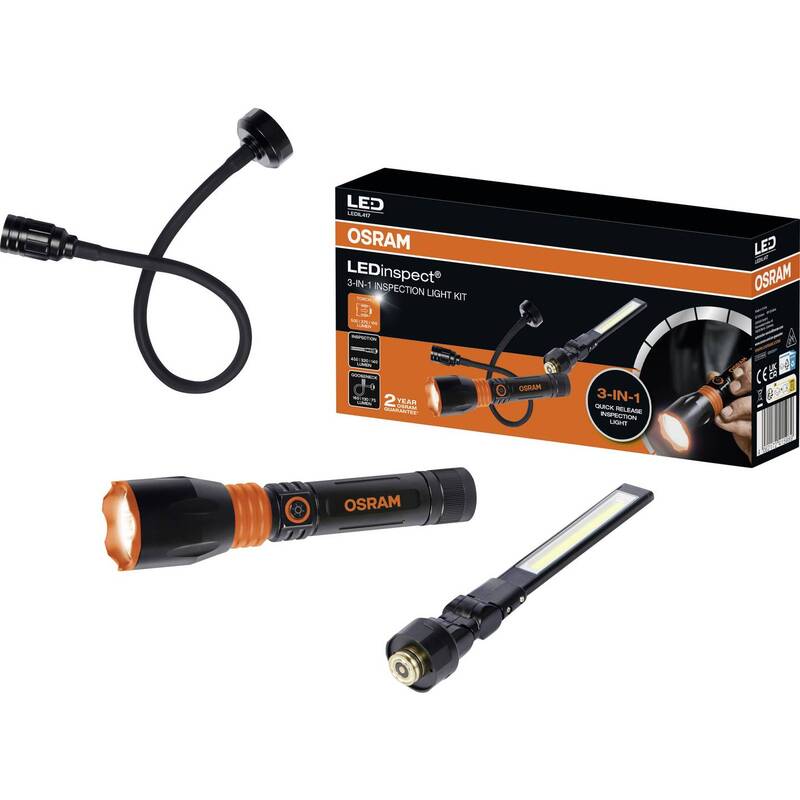 Osram Automotive Arbeitsleuchte LEDinspect 3-in-1 LED Lampe 500lm - 4062172415989