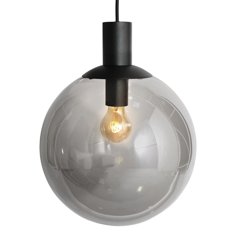 Steinhauer Hängeleuchte Bollique LED Pendelleuchte dimmbar schwarz 5-flammig - 8712746172997