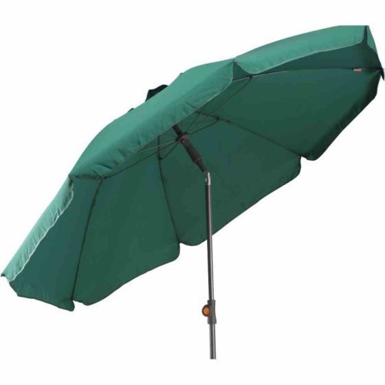 Siena Garden Gartenschirm Tropico Ø200cm Sonnenschirm UV50 knickbar grün 180g/m² - 4019111404030