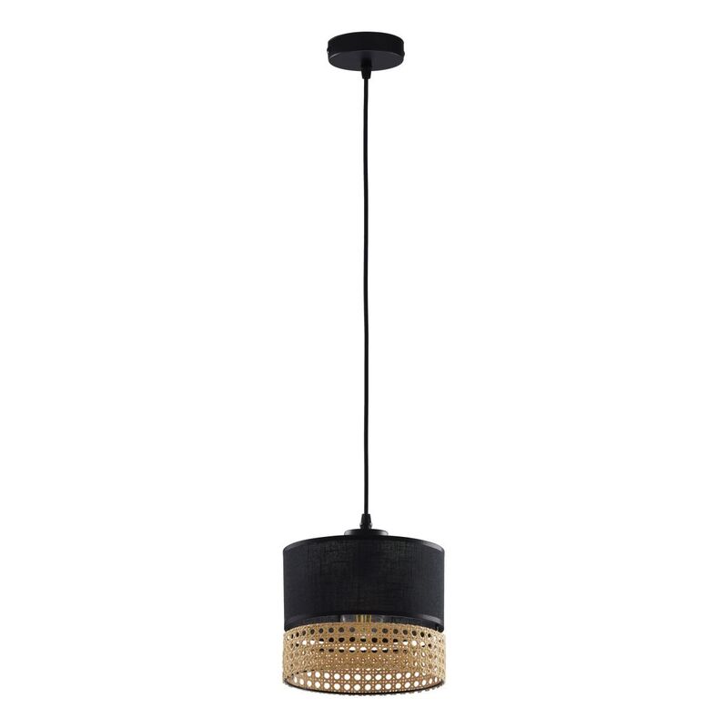 TK Lighting Hängelampe Pendelleuchte PAGLIA Lampe Innen Beige Schwarz Modern - 5901780565442