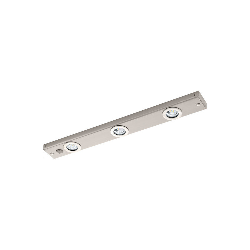 Eglo Unterbauleuchte Kob LED Lampe Küchenleuchte Stahl nickel 60x7cm mit - 9002759937072