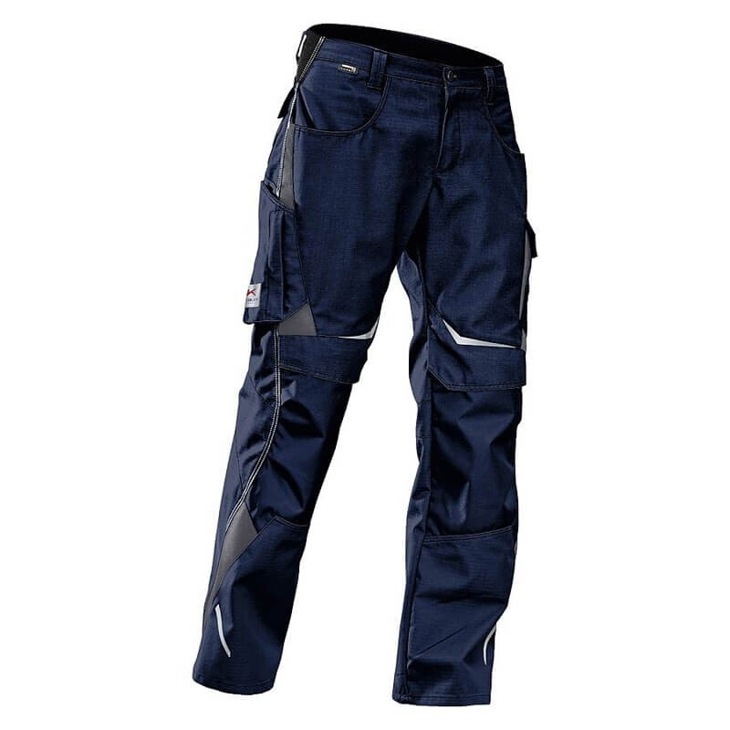 Kübler Pulsschlag Damen Hose 2124 dunkelblau/anthrazit Gr. 44 Arbeitshose - 4053813264998