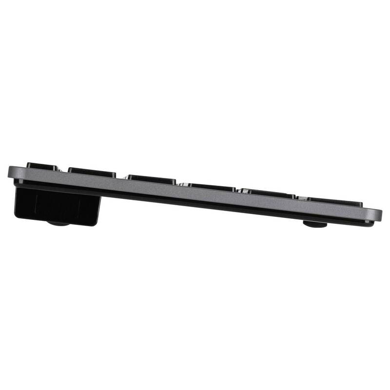 Matias FK418DCB-DE WL Aluminium Tastatur QWERTZ Space Grau für Mac - 0833742007651