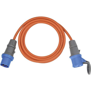 B-Ware Brennenstuhl Strom Camping-CEE-Verlängerungskabel 16A 5m IP44 orange H07RN-F