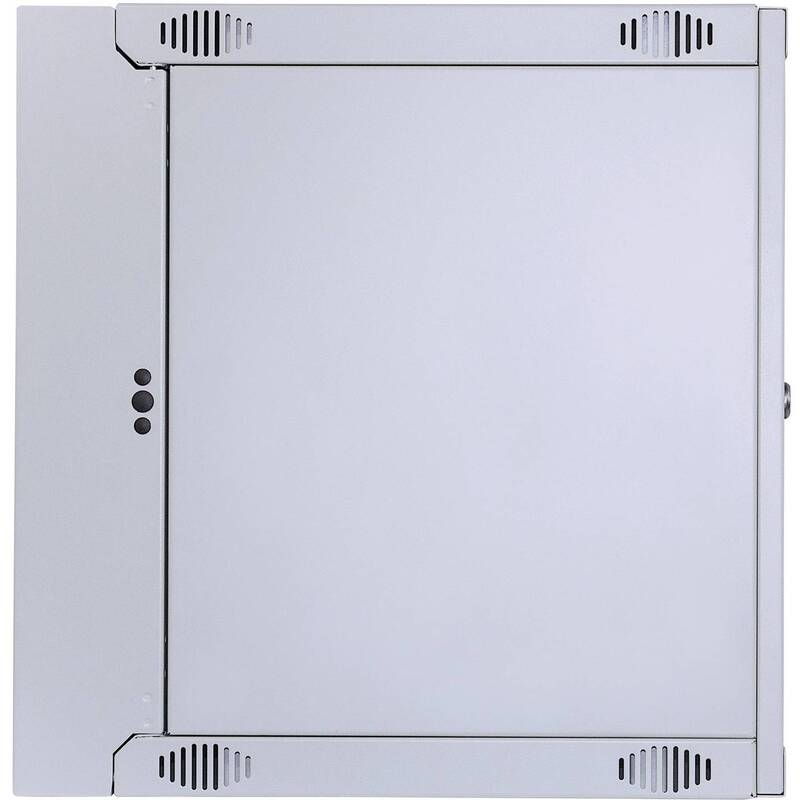 Intellinet 19 Zoll Wandgehäuse Rack Lichtgrau 6 HE 540x327x450mm Sicherheitsglas - 0766623713757