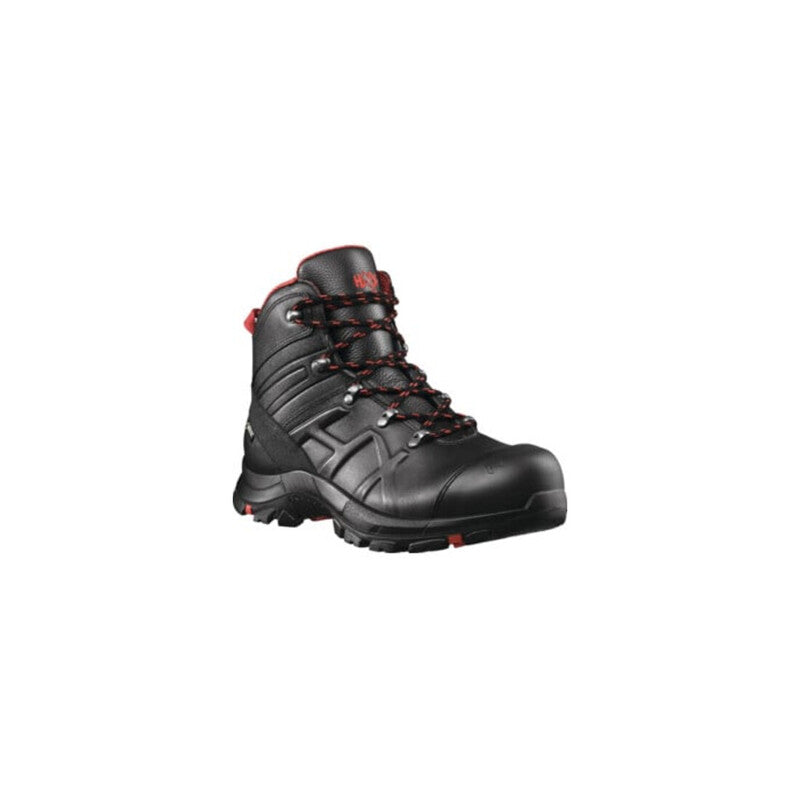 HAIX Sicherheitsstiefel BLACK EAGLE 54 MID S3 schwarz-rot Gr. 44 unisex 765g - 4044465324383