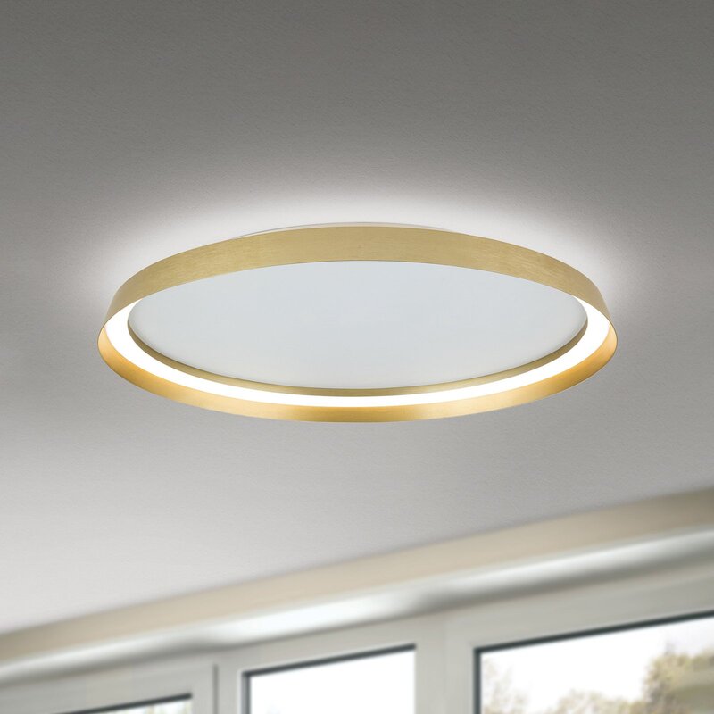 ORION LED Deckenlampe Pendelleuchte Manta goldfarben Alu SIEHE TEXT/FOTO - 9003090278190