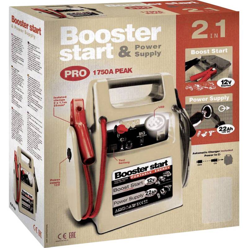 GYS Pack Pro 026155 Schnellstartsystem Starthilfestrom 12 V Stromspender Auto - 3154020026155
