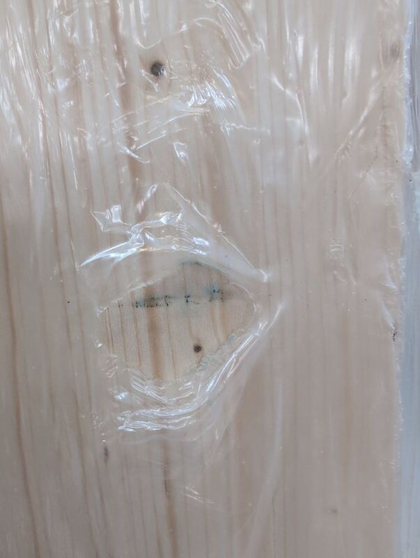 Tischplatte Fichte 180x80cm unbehandelt fein geschliffen für Möbelprojekte Holz - 4000868737779