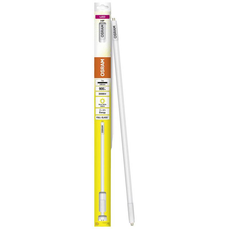 OSRAM LED EEK:E G5 Röhrenform Leuchtmittel 7 W Warmweiß 18,5 x 549 mm 4 STÜCK - 4058075823891