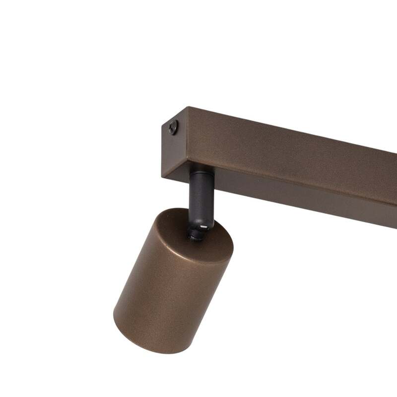 Deckenspot TK Lighting justierbar braun vierflammig 83 cm dimmbar GU10 - 5901780561826