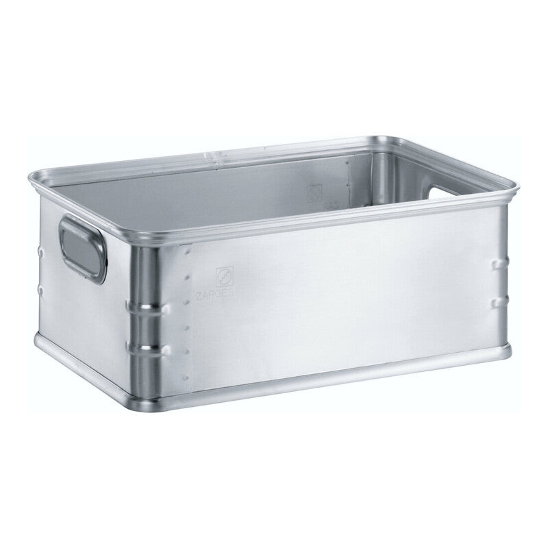 ZARGES Transportkasten K 270 Aluminium Transportbox Handhabung 580x380x225mm - 4003866405558