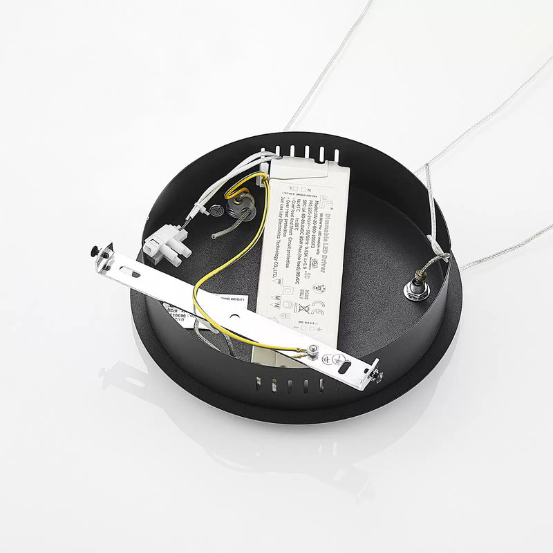 Lindby Hängeleuchte Pendelleuchte LED Lampe mattschwarz Eisen Aluminium Kunststo - 4251096587661