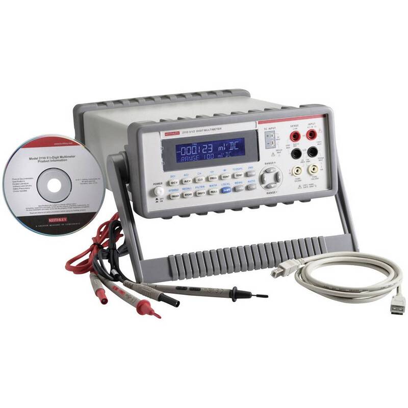 Keithley Tischmultimeter Messgerät Multimeter digital True RMS USB CAT II 600 V - 4016138801033