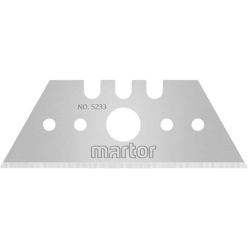 MARTOR Ersatzklinge Trapezklinge Sicherheit Stahl Spender 10 Klingen 6 SETS - 4002632907180