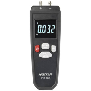 B-Ware Voltcraft Differenz-Druckmessgerät Luftdruck PR-80 Heizkörper