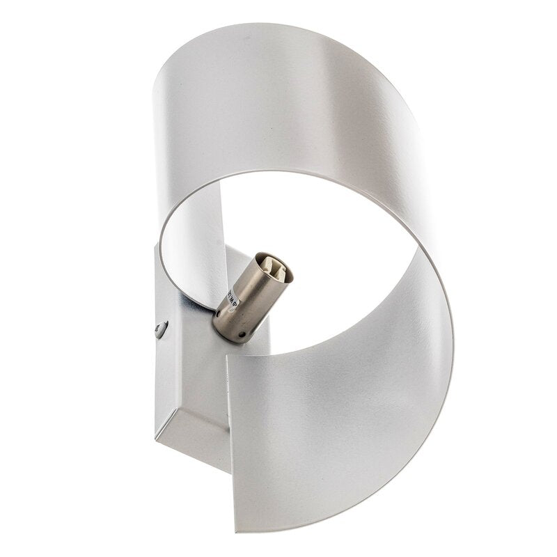 Wandlampe Spiner LED Wandleuchte dimmbar Stahl weiß 30cm Höhe 14cm Breite - 5901738893290