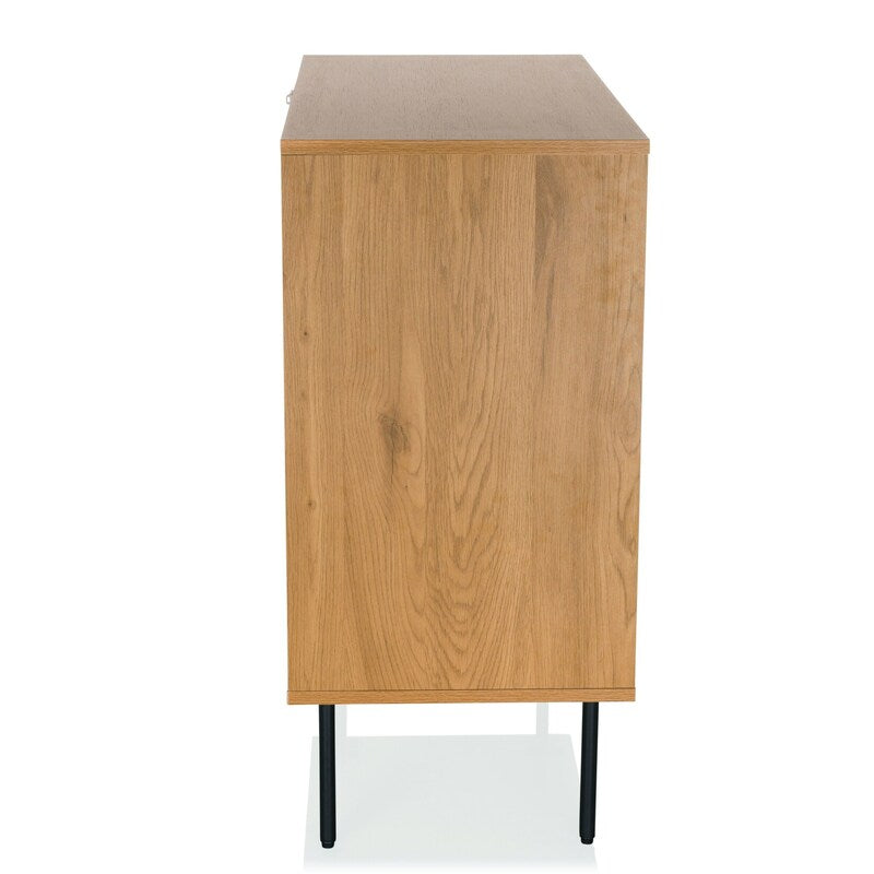 hjh LIVING Kommode LINNO K Schubladenkommode Sideboard Aufbewahrung modern grau - 4064323045571