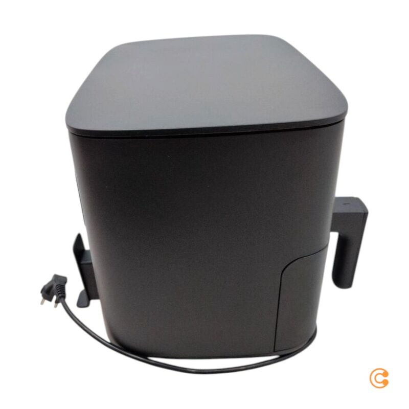 GourmetMaxx Heißluft-Fritteuse Doppelkorb 8l 2600W Fritteuse schwarz Edelstahl - 4067522073895
