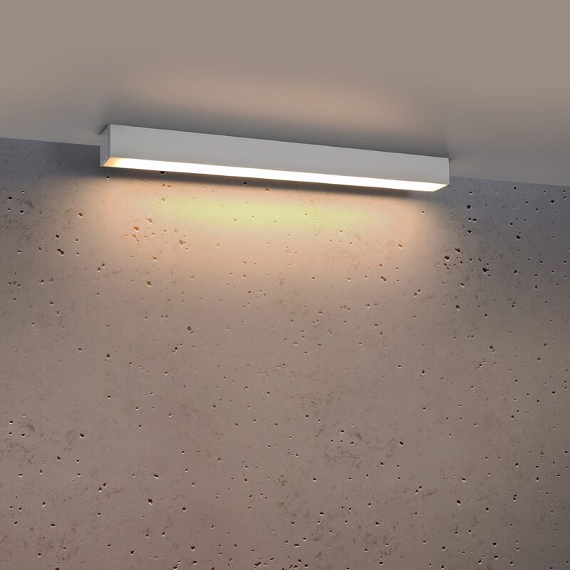 Sollux Lighting Deckenleuchte Lampe Pinne LED Grau Aluminium Clean - 5903282715288