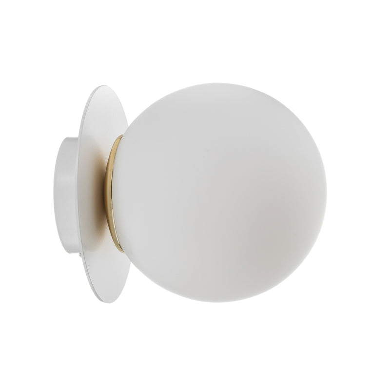 Euluna Wandleuchte Minerva K1 LED Wandlampe dimmbar Lampe weiß Ø15cm 18cm tief - 5901738897694