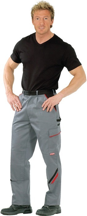 PLANAM Bundhose Arbeitshose Highline Größe 46 schiefer schwarz rot PLANAM - 4030913068305