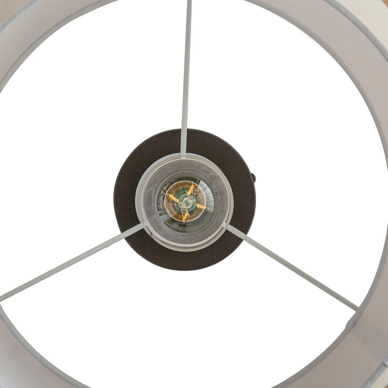 Lindby Deckenleuchte Soula LED Lampe Leuchte dimmbar beige Ø40cm 22cm hoch - 4251911765496