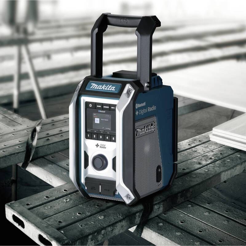 Makita DMR115 Li-ion CXT LXT DAB/DAB Plus Job Site Radio with Bluetooth  Batteries and Charger - 0088381886949
