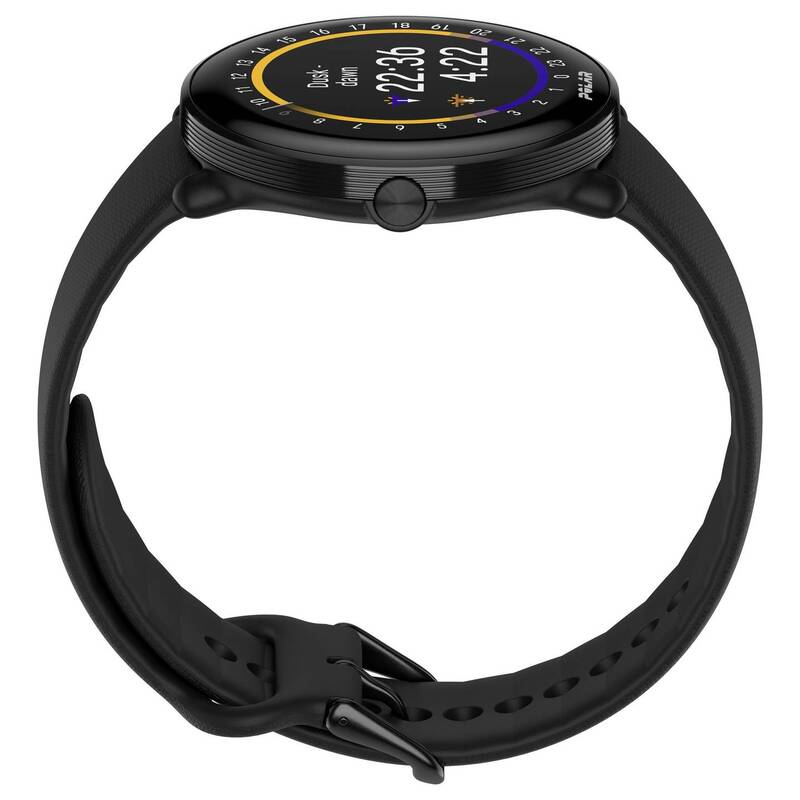 Polar Sportuhr Fitnessuhr Ignite 3 GPS Schwarz S/L mit Touchscreen und Akku - 0725882062488