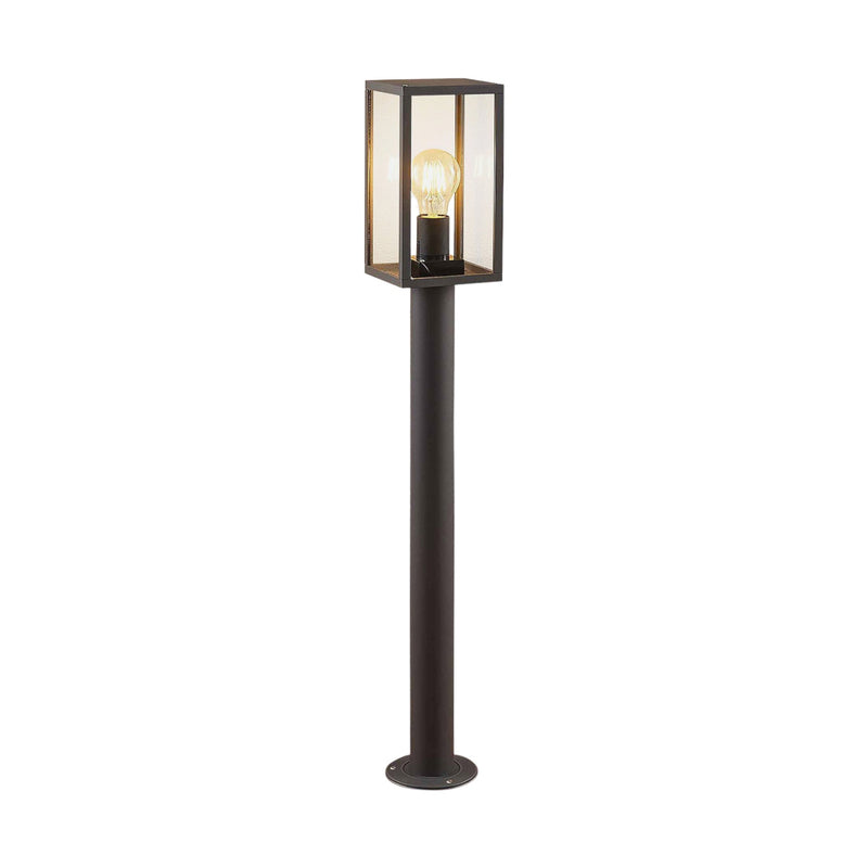 Lindby Wegeleuchte Filimon LED Gartenlampe Pollerleuchte dimmbar anthrazit 80cm - 4251096575897
