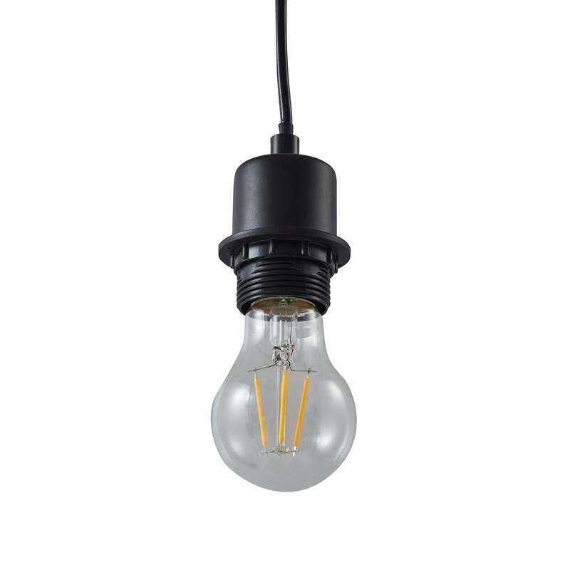 Lindby Hängeleuchte Helin beige Ø 30 cm Stoff Deckenlampe Deckenleuchte Lampe - 4251911793819