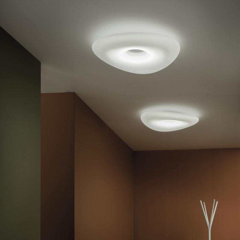 Stilnovo Deckenleuchte Lampe LED Mr Magoo Weiß Beleuchtung Designer Italy - 8056534947887