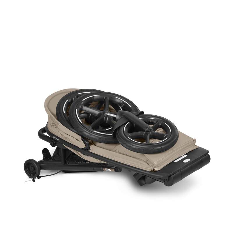Cybex GOLD Passeggino AVI SPIN Black Seashell Beige - 4063846474820