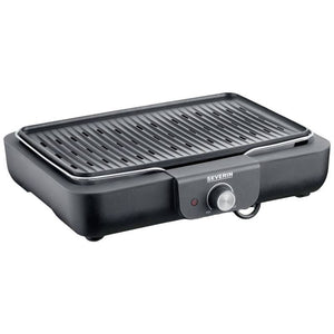 B-Ware Severin Tischgrill PG8556 Elektrogrill Schwarz 2200W Schnellaufheizen 230°C