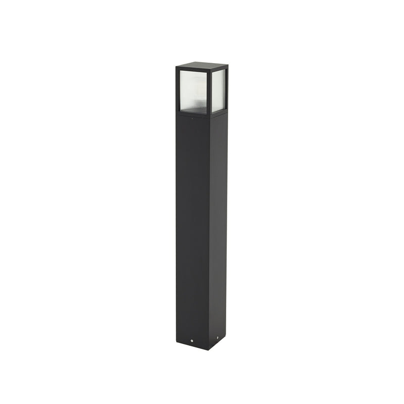 Lucande Wegeleuchte Außenleuchte Klemens Gartenlampe schwarz Metall IP54 90 cm - 4251911799392