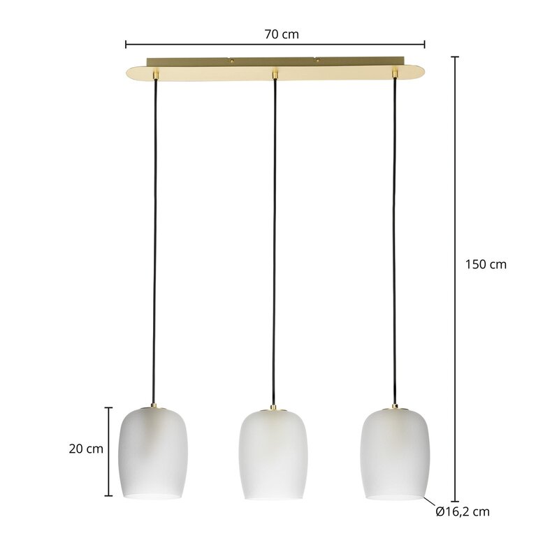 Lucande Taylan Hängeleuchte Deckenlampe Pendelleuchte Lampe 3flg SIEHE TEXT/FOTO - 4251911757002