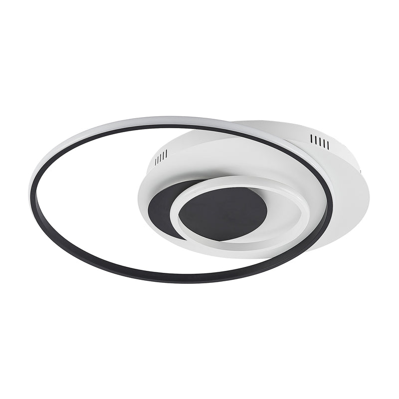 Lindby Deckenleuchte Lampe LED Limara Schwarz rund dimmbar inklusive Leuchtmitte - 4251096599213